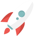 Rocket Launch Illustration