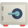 Security Safe Illustration